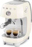 SMEG ECF03CREU 50's Style Handmatige Espressomachine - Creme 8