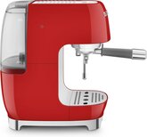 SMEG ECF03RDEU 50's Style Handmatige Espressomachine - Rood 3