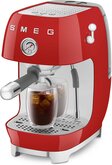 SMEG ECF03RDEU 50's Style Handmatige Espressomachine - Rood 9