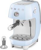 SMEG ECF03PBEU 50's Style Handmatige Espressomachine - Pastel Blauw 4