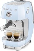 SMEG ECF03PBEU 50's Style Handmatige Espressomachine - Pastel Blauw 8