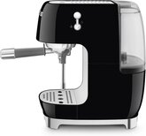 SMEG ECF03BLEU 50's Style Handmatige Espressomachine - Zwart  2