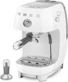 SMEG ECF03WHEU 50's Style Handmatige Espressomachine - Wit  4