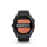 Garmin fēnix 8 – 51 mm AMOLED Slate Grey met zwarte siliconen band 3