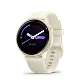 Garmin vívoactive® 6, Lunar Gold met Bone band 3