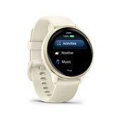 Garmin vívoactive® 6, Lunar Gold met Bone band 4