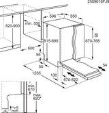 AEG GI8200A1SN 8000 Inbouw vaatwasser 2