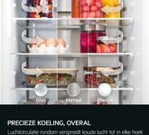 AEG TC7CS181AF 7000 NoFrost CoolAssist Inbouw Koel-vriescombinatie 10