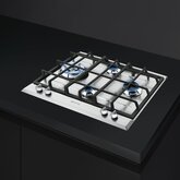 SMEG P261XGHNLK Inbouw Gas Kookplaat 3