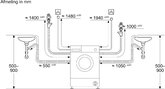 Siemens WK14D490EU iQ500 Inbouw Was-droogcombinatie 10