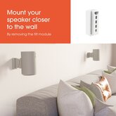 Vogel’s SWM 3021 Surround Speaker Wandbeugel Wit 1