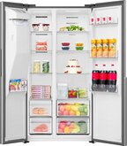 ETNA AKV6178IRVS Amerikaanse Koelkast 2