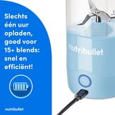 Nutribullet Portable - Blender To Go - Mini Blender - Blauw 7