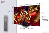 TCL 55C89L SSQD Mini LED 4K TV 8