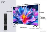 TCL 75P6L 4K HDR Smart TV 8