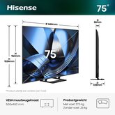 Hisense 75U79SE Hi-QLED MiniLED 4K 144Hz Smart TV (2026) 3