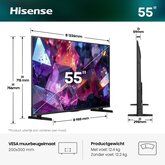 Hisense 55E79S PRO Hi-QLED 4K 144Hz Smart TV (2026) 3