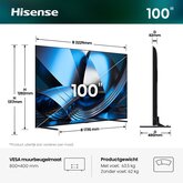 Hisense 100U79SE Hi-QLED MiniLED 4K 165Hz Smart TV (2026) 3