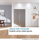 BOSCH KSN36VWCG Serie 4 Koelkast  18