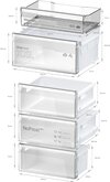 BOSCH KGN362I1F Koel-vriescombinatie  12
