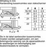 BOSCH KIN96ADC0 Serie 6 Inbouw Koel-vriescombinatie 23