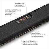 Marshall Heston 120 TV Soundbar Black 6
