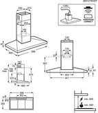 AEG DKB6671HM 6000 Hob2Hood Schouwafzuigkap  2