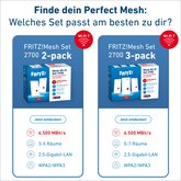 FRITZ! Mesh Wi‑Fi Set 2700 3-pack 5