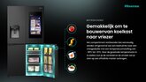 Hisense RQ760N4IFE Cross Door Amerikaanse Koelkast - Koel-vriescombinatie  25