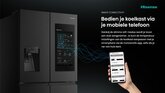 Hisense RQ760N4IFE Cross Door Amerikaanse Koelkast - Koel-vriescombinatie  29