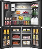 Hisense RQ760N4IFE Cross Door Amerikaanse Koelkast - Koel-vriescombinatie  36
