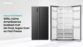 Hisense RS3P558NEFD Hi3 Side-by-Side Koelkast  21