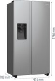 Hisense RS5P535NPCE Side-by-Side Koelkast 15