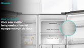 Hisense Amerikaanse Koelkast RS818N4IID 22