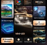 Hisense 55E8Q Mini LED 4K Smart TV 4