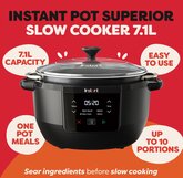 Instant Superior 4-in-1 Slowcooker (7,1 liter) 2