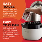 Instant Pot Rijstkoker, Slowcooker & Stomer 4,7L 3