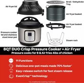Instant Pot Duo Crisp 5,7L Multicooker 8