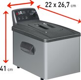 FRITEL Turbo SF 4551B Friteuse  5
