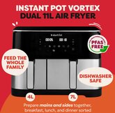 Instant Pot Vortex Dual 11L Airfryer 2