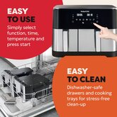 Instant Pot Vortex Dual 11L Airfryer 7