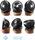 Clean Air Optima CA-403 Ventilator Smart Circulator - Wood Design 6