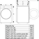 Hisense DH3S902BWCC Warmtepompdroger  8