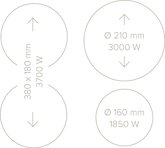 ATAG HI66471D Inbouw Inductiekookplaat 11
