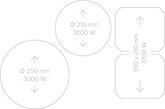 ATAG HI68471DV Inbouw Inductiekookplaat  8