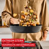 Tefal G20732 Excellence Ceram Hapjespan met Deksel - 24 cm  5
