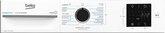 Beko BM3WFT31041W Wasmachine 8