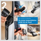 BOSCH BHH4WM28 Serie 4 Flexxo 28 Vmax Steelstofzuiger 11