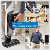 BOSCH BHH4WM28 Serie 4 Flexxo 28 Vmax Steelstofzuiger 2