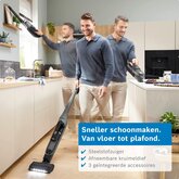 BOSCH BHH4GN28 Serie 4 Flexxo 28 Vmax Steelstofzuiger 10